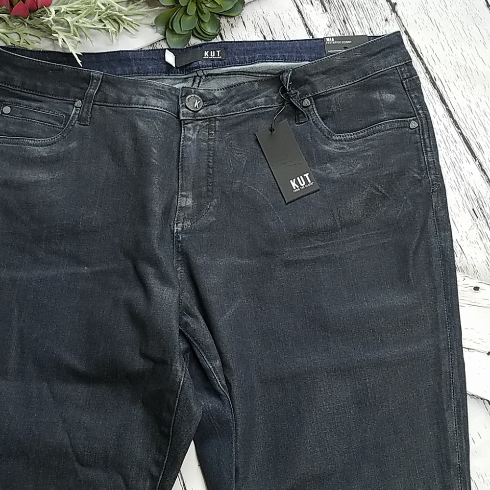 Kut from the Kloth Mia Toothpick Skinny Jeans - Picture 4 of 8